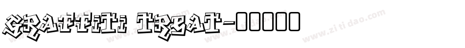 Graffiti Treat字体转换